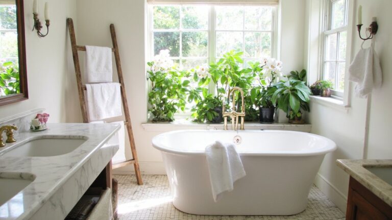 bright and timeless bathrooms
