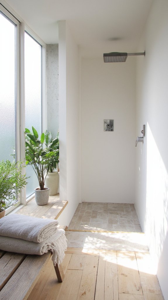 calm simple airy retreat