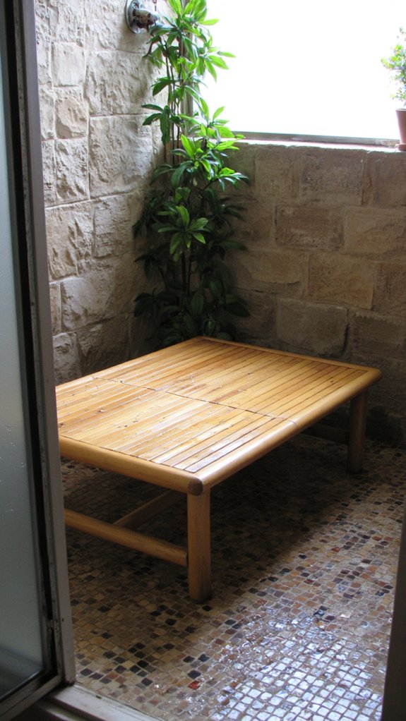 calming eco friendly bamboo seat