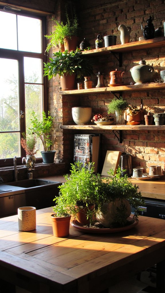 charming organized personal kitchen decor