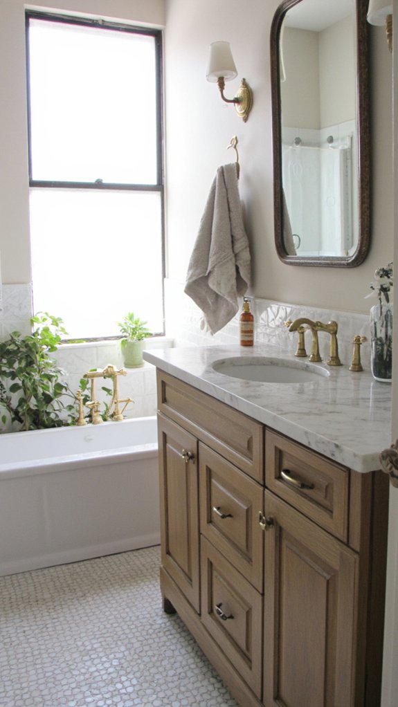 chic brass cabinet handles