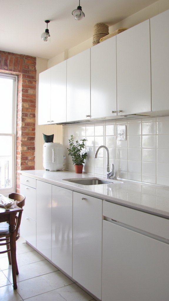 chic minimalist kitchen design