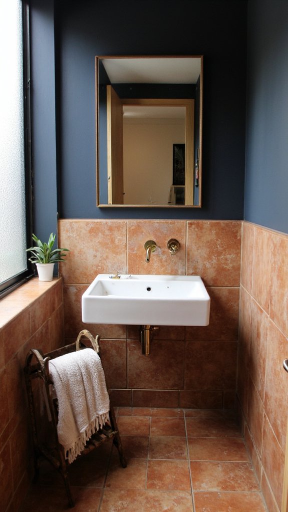 chic small bathroom solutions