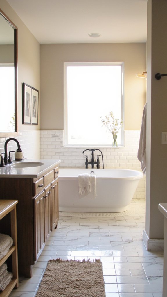 classic subway tile design