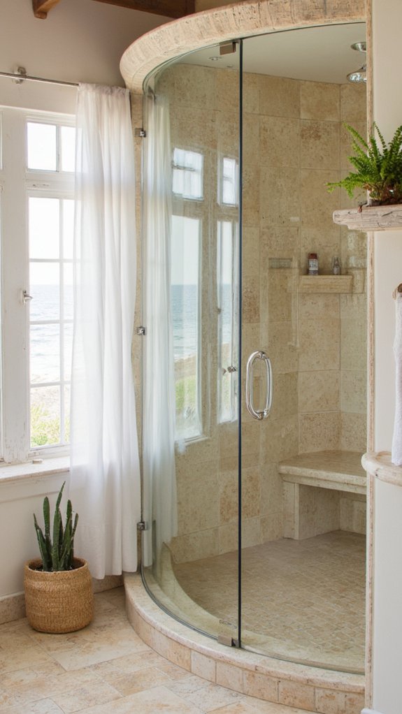coastal relaxation steam shower
