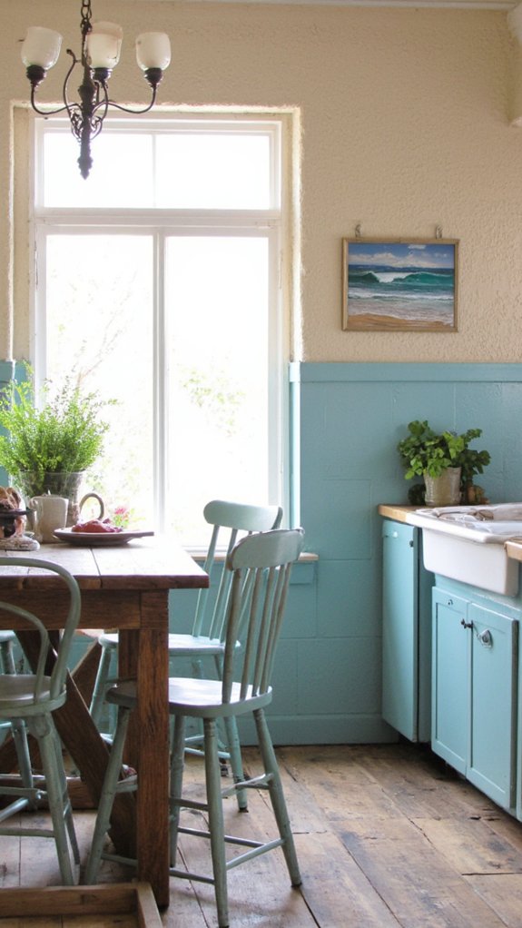 coastal retreat kitchen palette