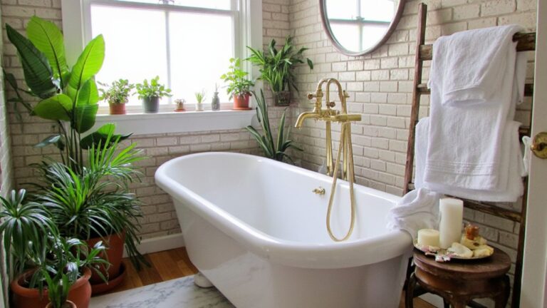 compact elegance in bathrooms