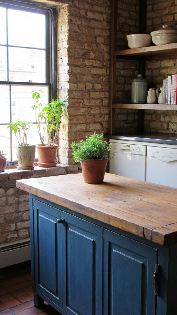 compact kitchen island installation