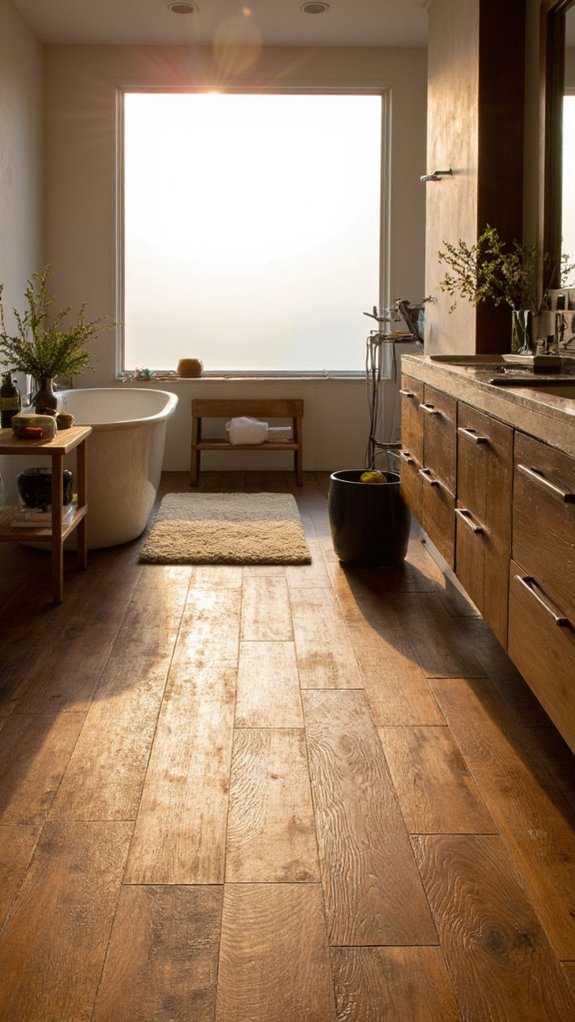 cozy durable wood aesthetics