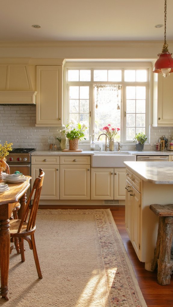 cozy easy care kitchen rugs