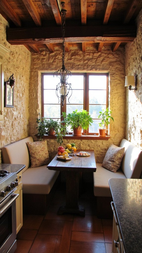 cozy kitchen social hub