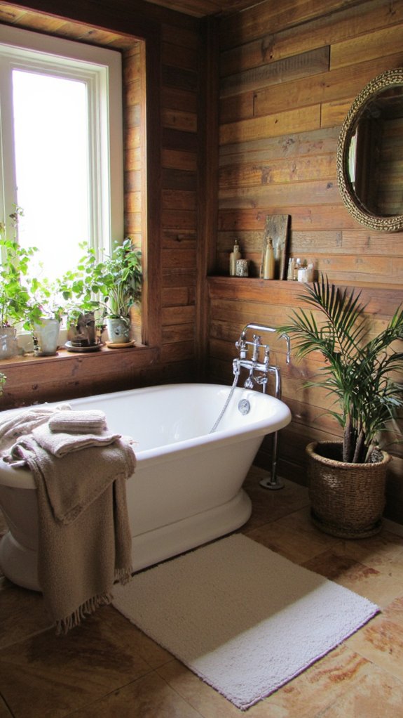 cozy luxury wood paneling