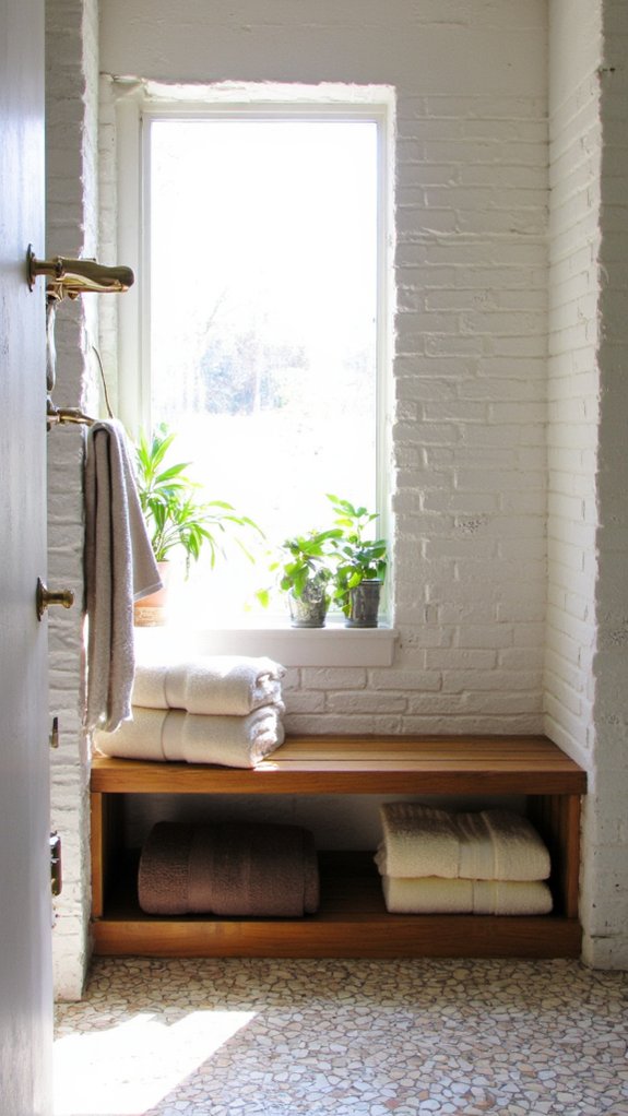 cozy storage bench solution