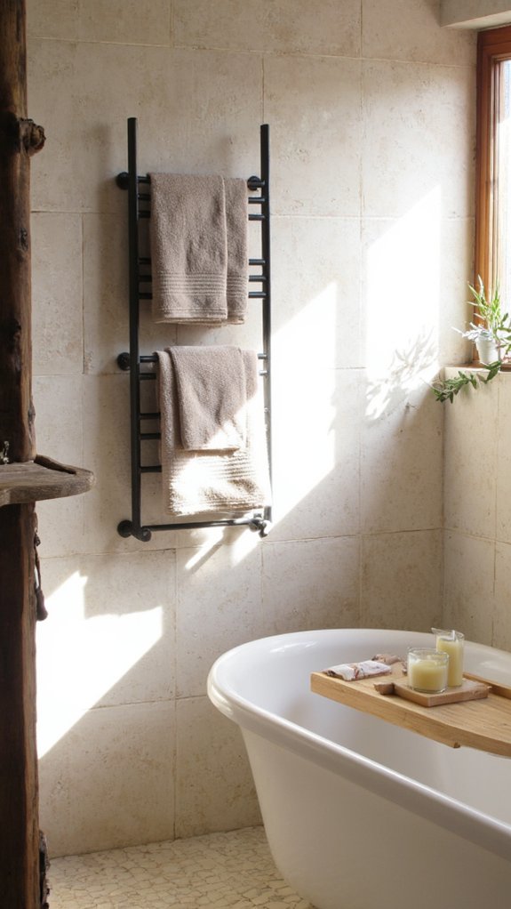 cozy towel warmth luxury