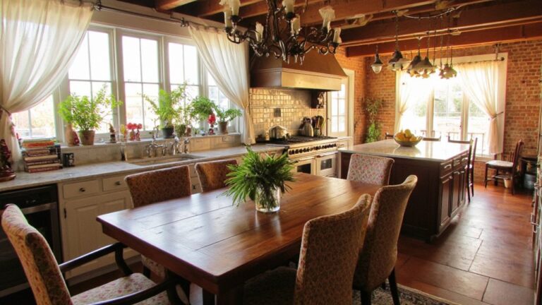 cozy upscale kitchen designs