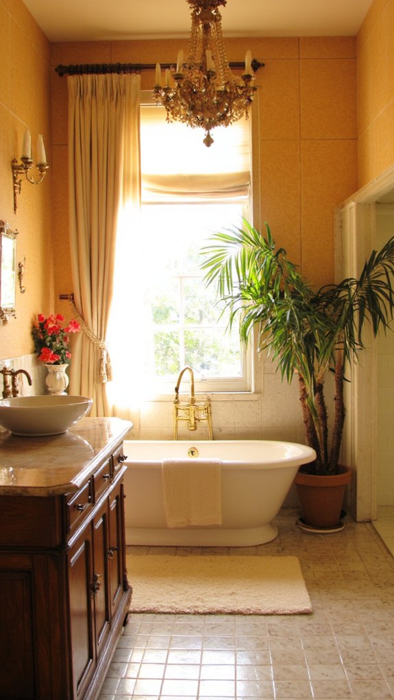 cozy warm toned lighting