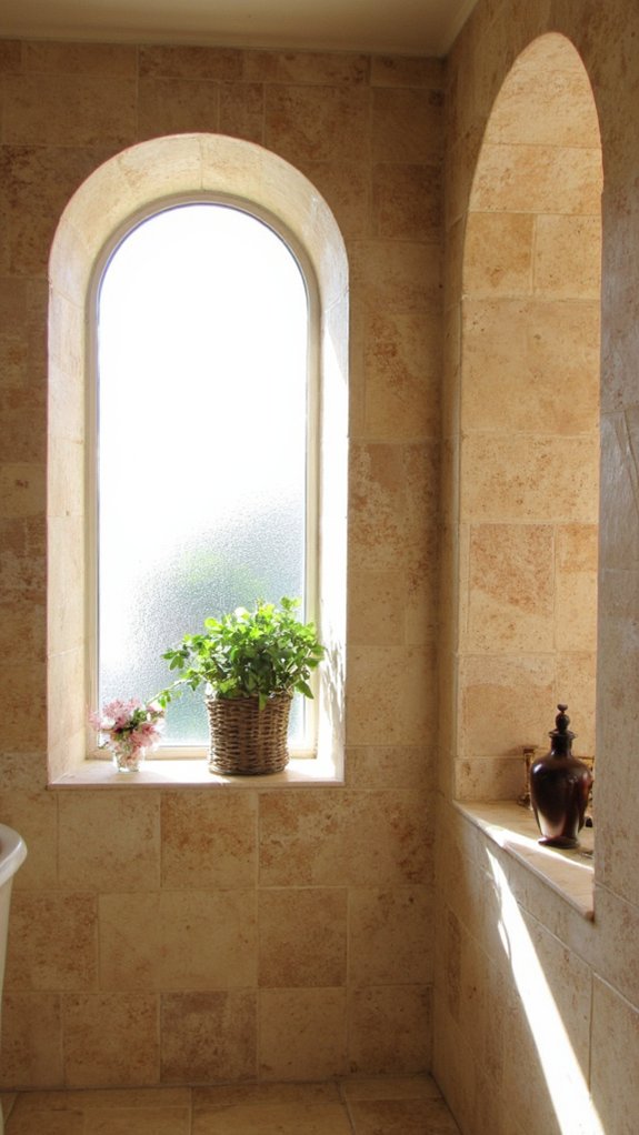 curved edges enhance relaxation