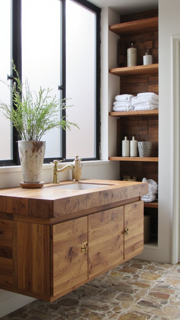 custom cabinetry enhances organization