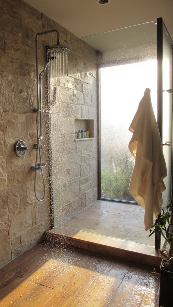 customizable luxury shower experience
