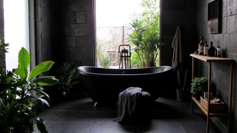 21 Moody Black Luxury Bathroom Ideas With Dramatic Style dramatic luxury bathroom designs