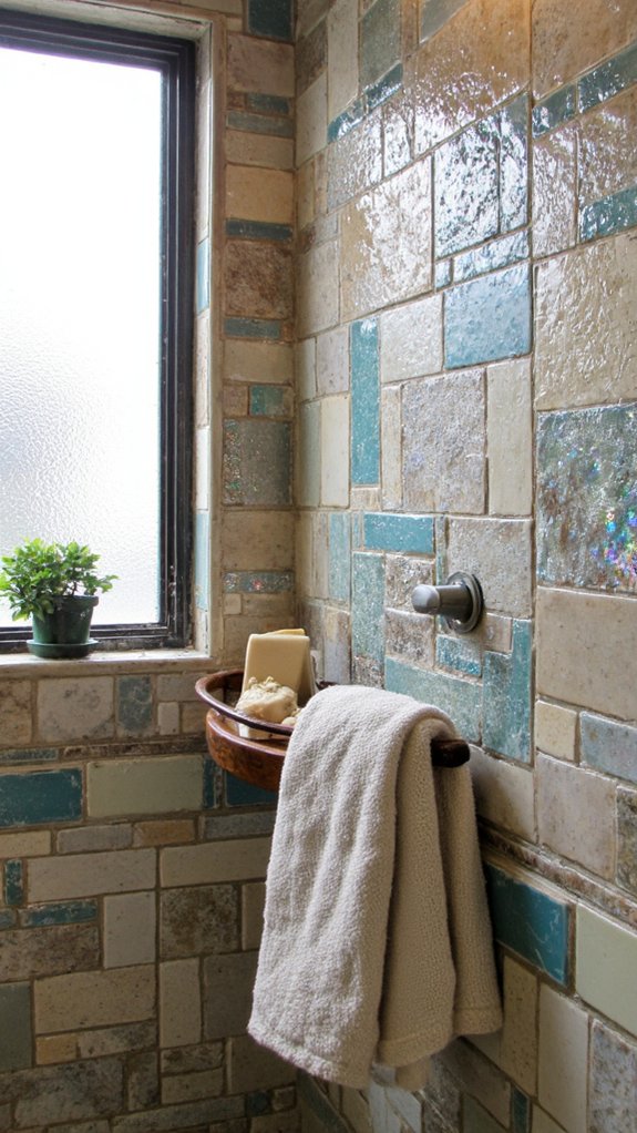 dynamic mosaic material blend