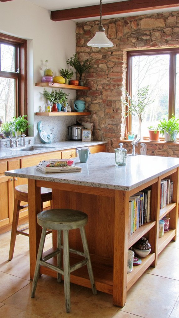 dynamic multi level kitchen design