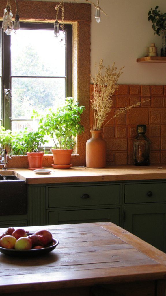 earthy tones inviting atmosphere