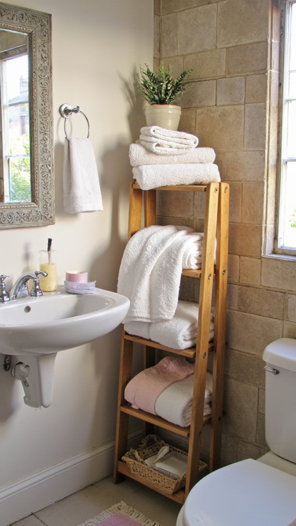 efficient bathroom organization solution