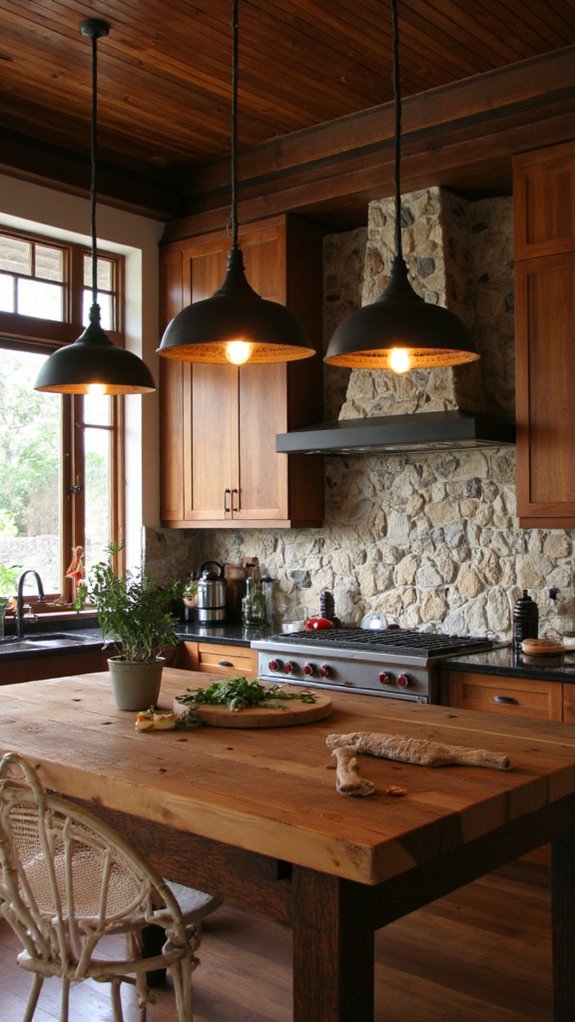 elegant ambient kitchen lighting