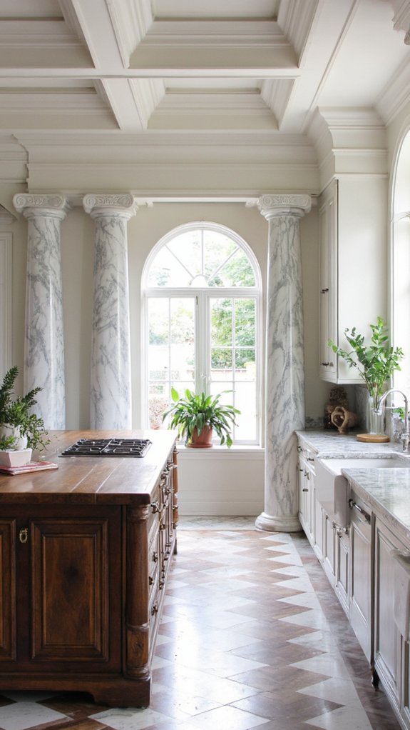 elegant architectural kitchen enhancement