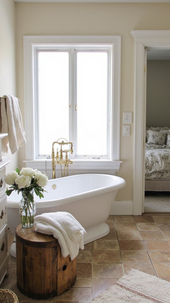 elegant bathroom accessories selection