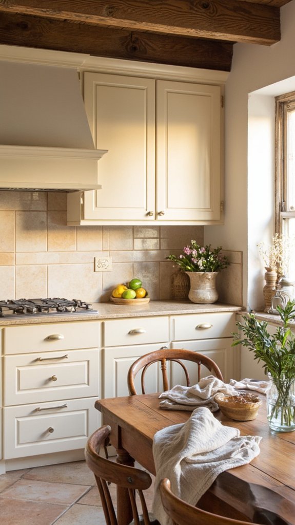 elegant beige and cream