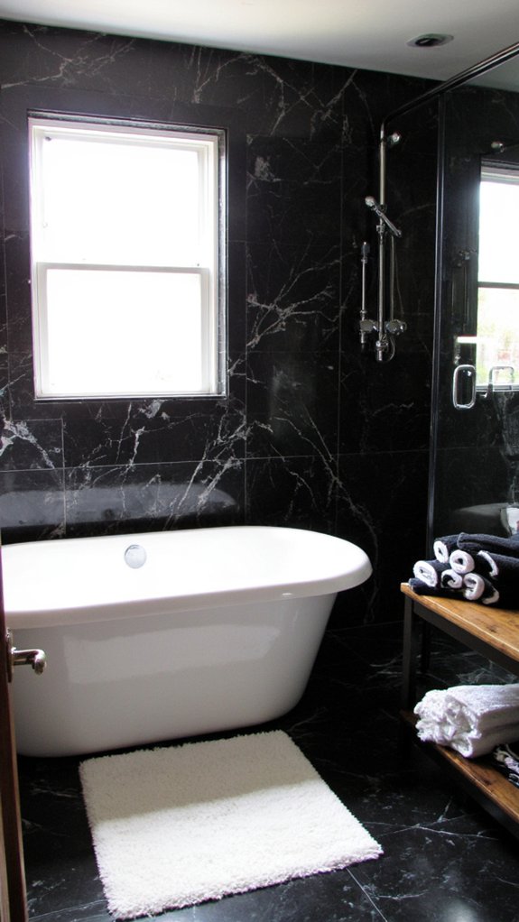 elegant black and white