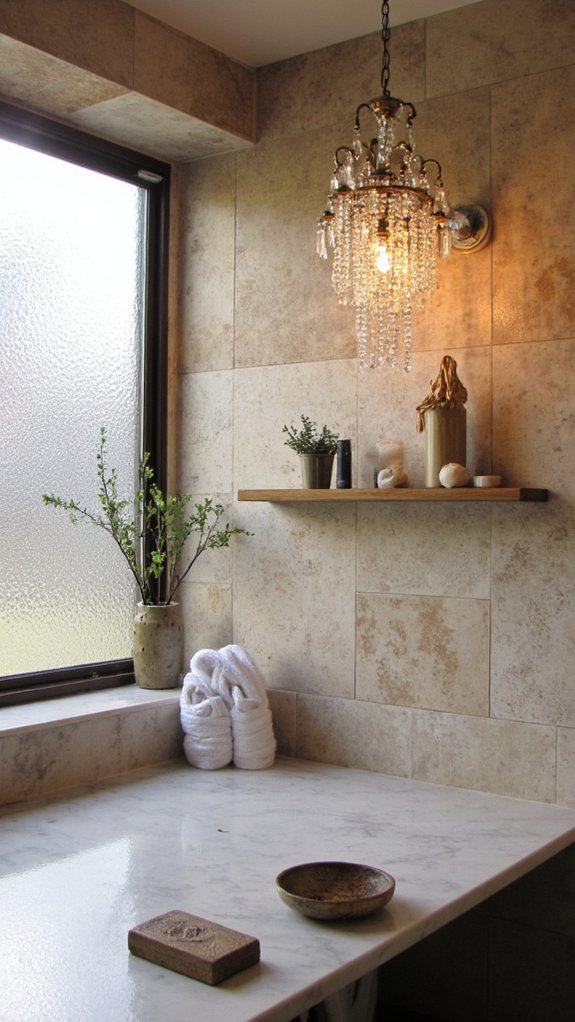 elegant bold chandelier ambiance