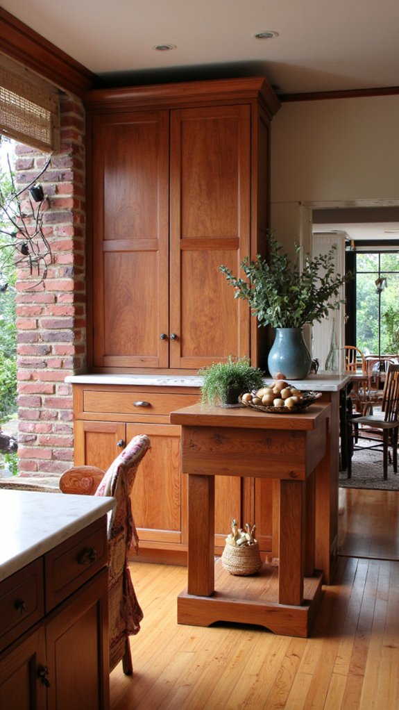 elegant cherry wood kitchens