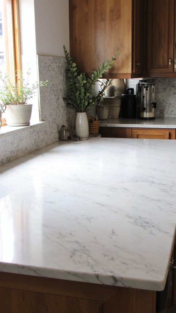 elegant countertop material choices