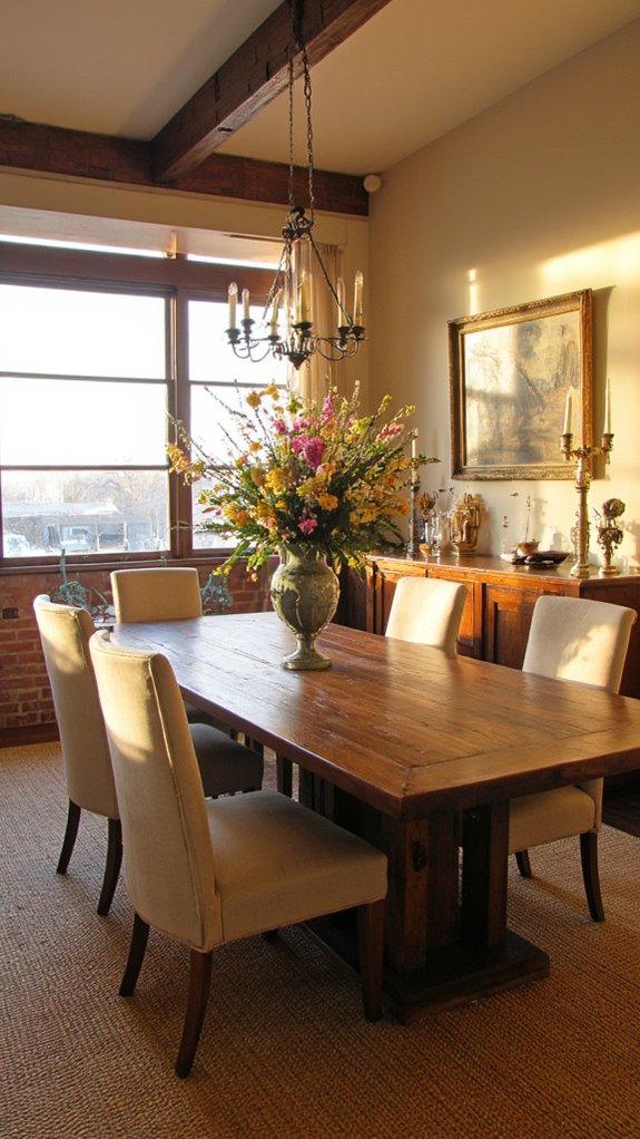 elegant dining area design