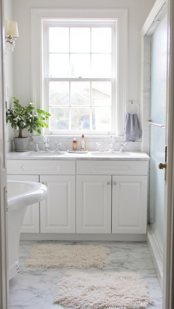 elegant double sinks design