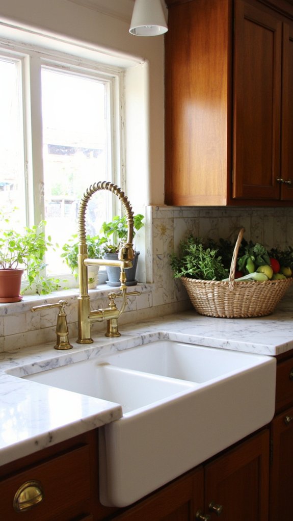 elegant gold faucet designs