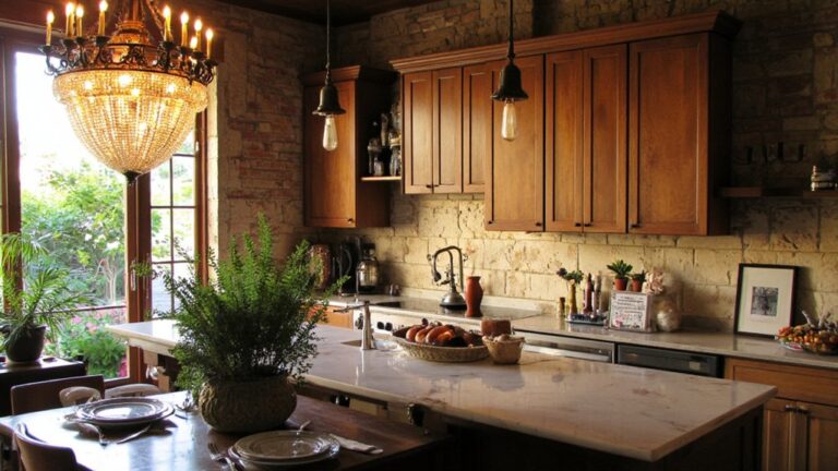 elegant illumination for kitchens