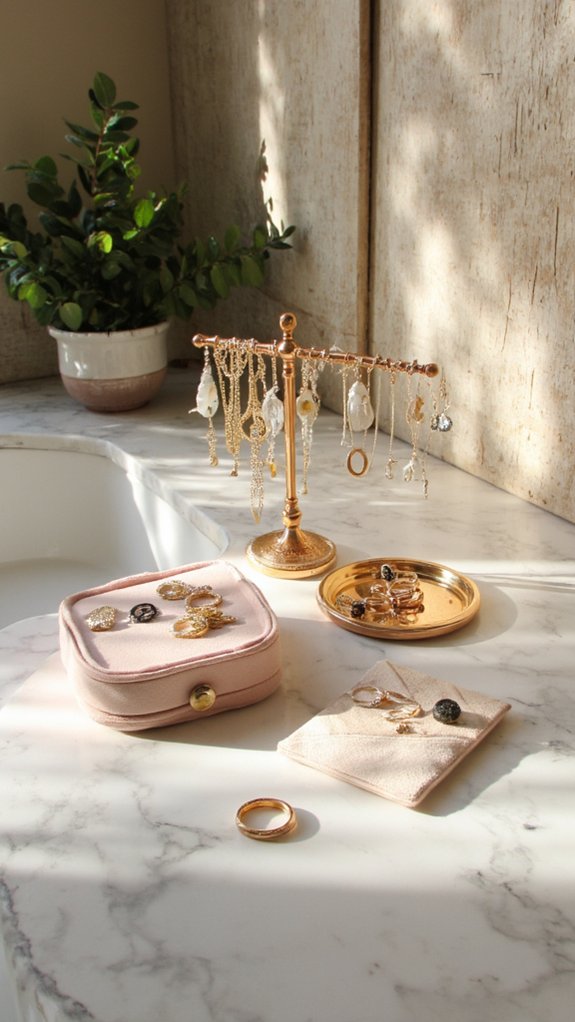 elegant jewelry organization solutions