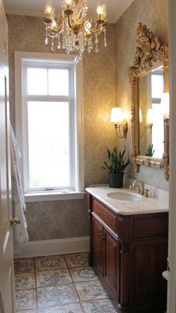 elegant lighting enhances ambiance