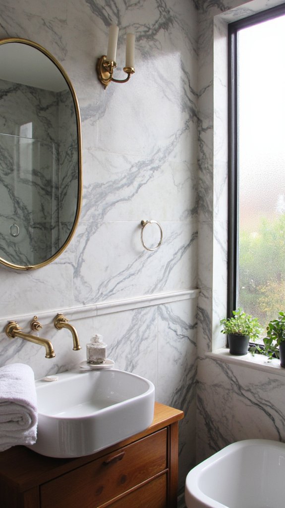 elegant luxury shower retreat