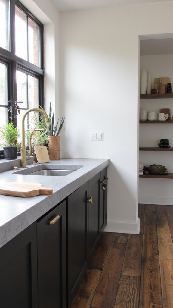 elegant minimalist kitchen design
