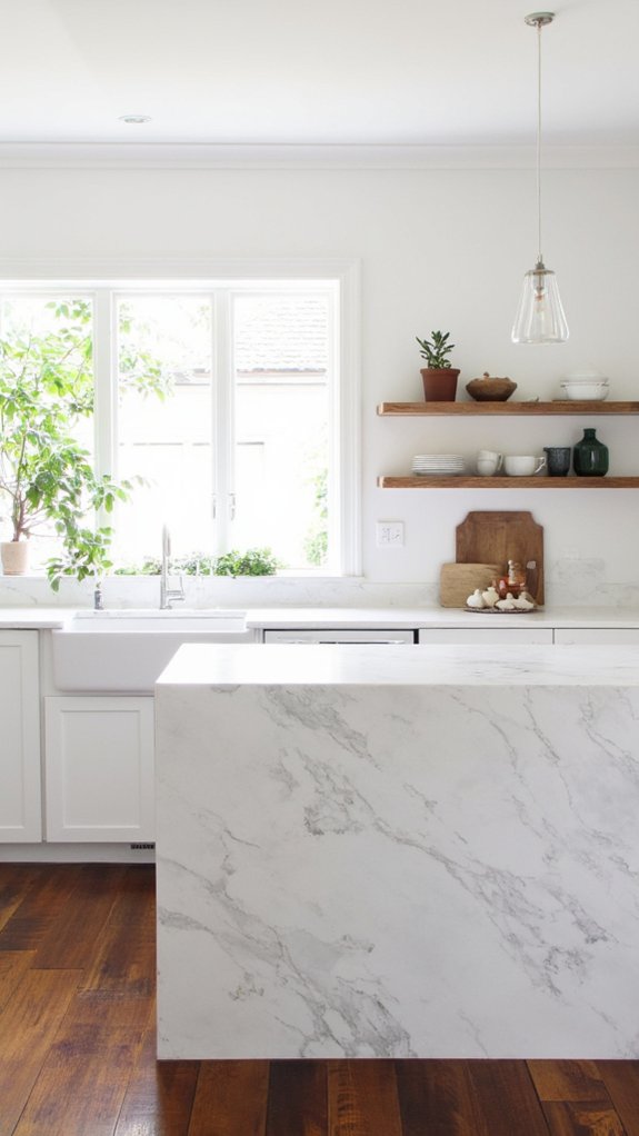 elegant minimalist kitchen design