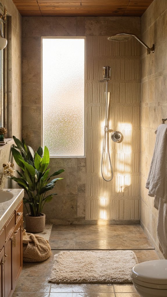 elegant modern shower designs