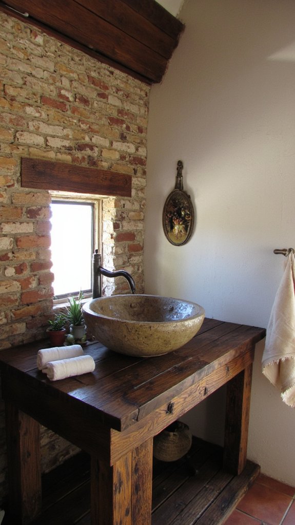 elegant natural stone sinks