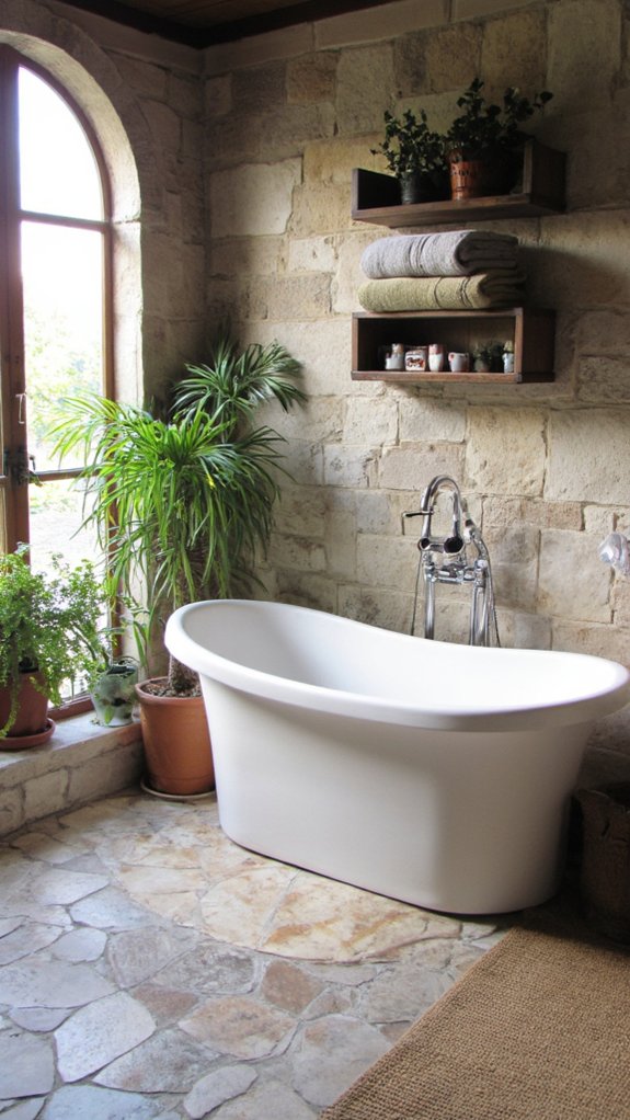 elegant spa like centerpiece