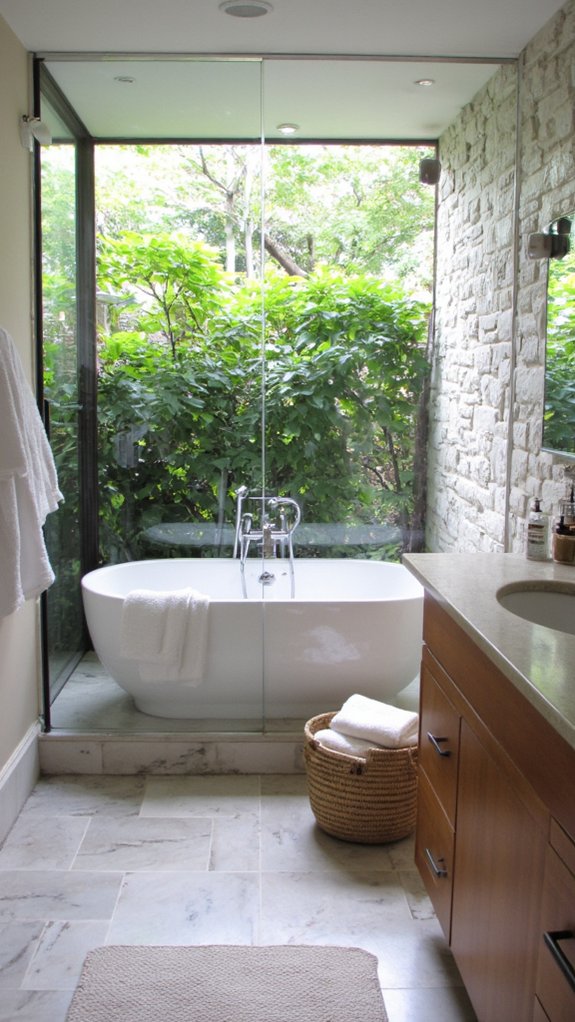 elegant spacious glass enclosures