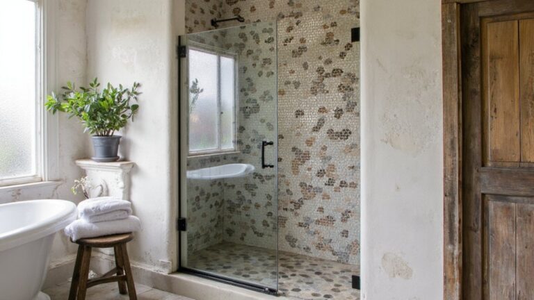 18 Mosaic Luxury Shower Ideas With Subtle Texture elegant textured shower designs
